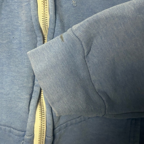 Vintage thermal lined sweatshirt W/ hoodie (Classic 1970's Workout/boxer style) - Picture 2 of 10